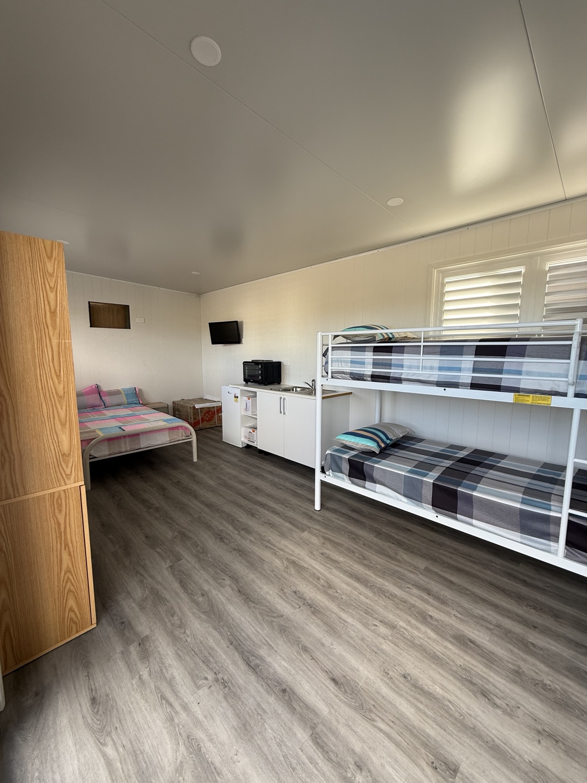 Four-Person Worker Rooms